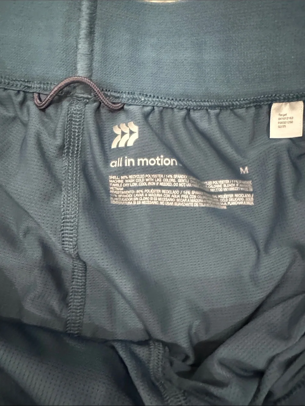 all in motion Men's Athletic Shorts in Dark Teal